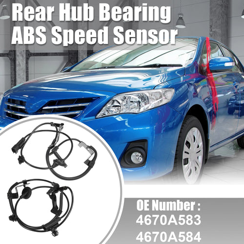 1 Pair ABS Sensor for Mitsubishi Lancer (2009–2015) No. 4670A583
