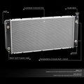 Aluminum Cooling Radiator for Chevrolet GMC C/K 1500 2500 3500 (1988–1993)