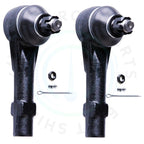 2X Front Outer Tie Rod Ends for Dodge Viper (1992–2002) Dakota (1991–1996)