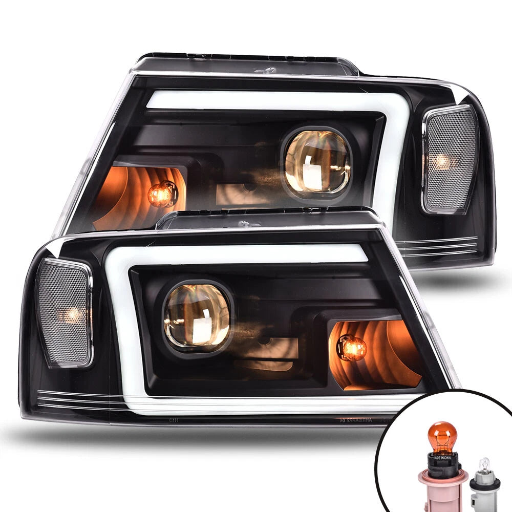 LED Projector Headlights for Ford F-150, Lincoln Mark LT (2004–2008)