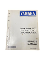 Yamaha Outboards Manual P60X, C60X, 70X, 75X, P75X, C75X, 90X, B90X, C90X (1999)