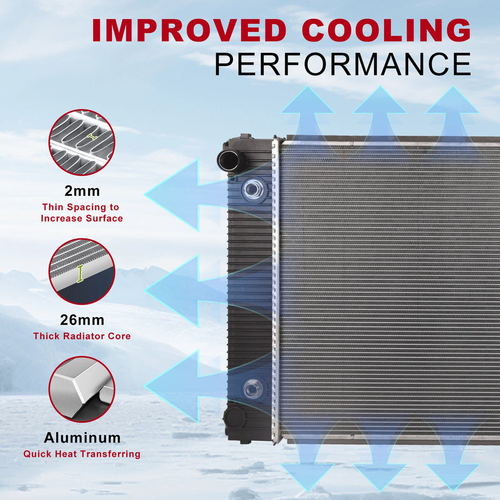 Radiator for Freightliner M2 106, M2 100, B2 (2003-2023)