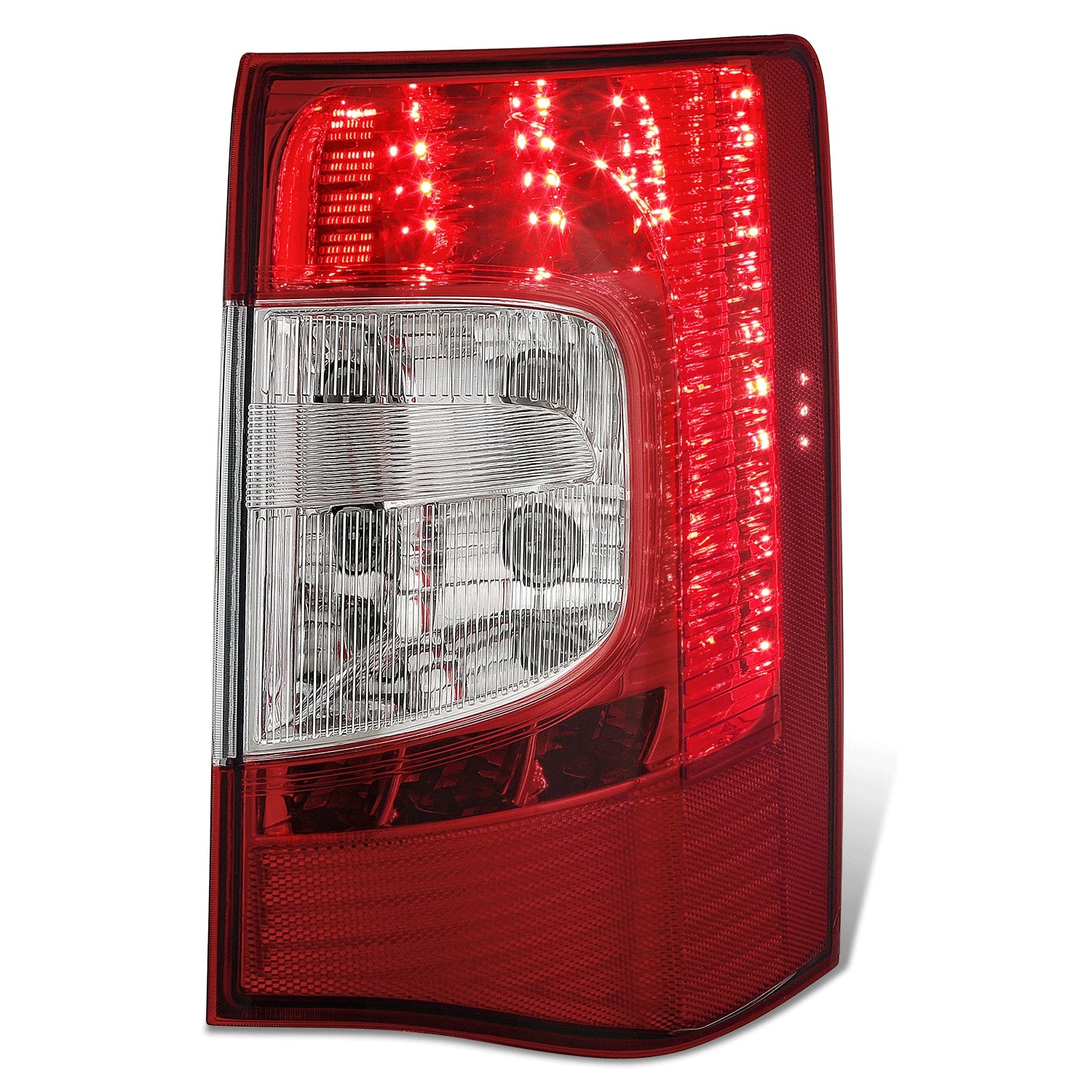 Right LED Taillight for Chrysler Town & Country (2011–2016) OE Chrome Housing