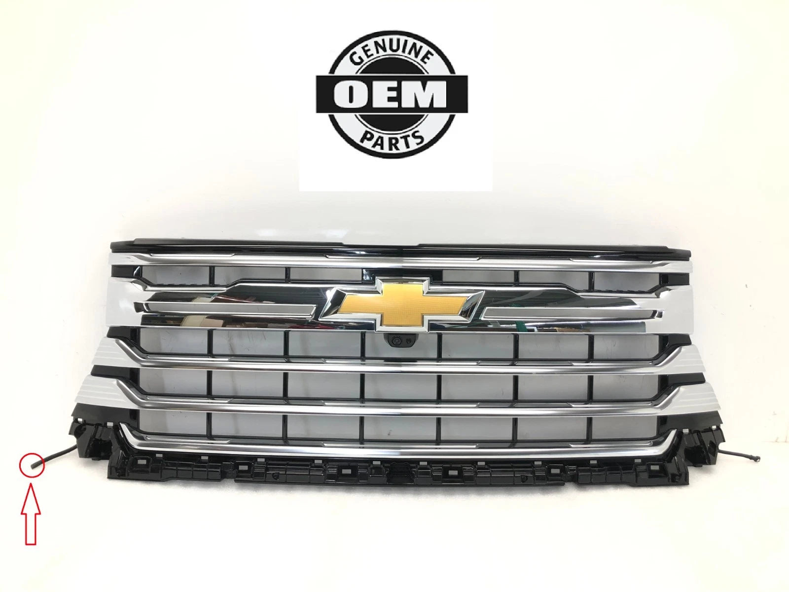 OEM Grille for Chevy Silverado 2500HD 3500HD High Country (2024–2026)