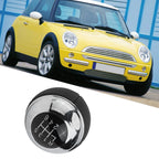 Shift Knob for MINI Cooper (Leather, Chrome Finish)