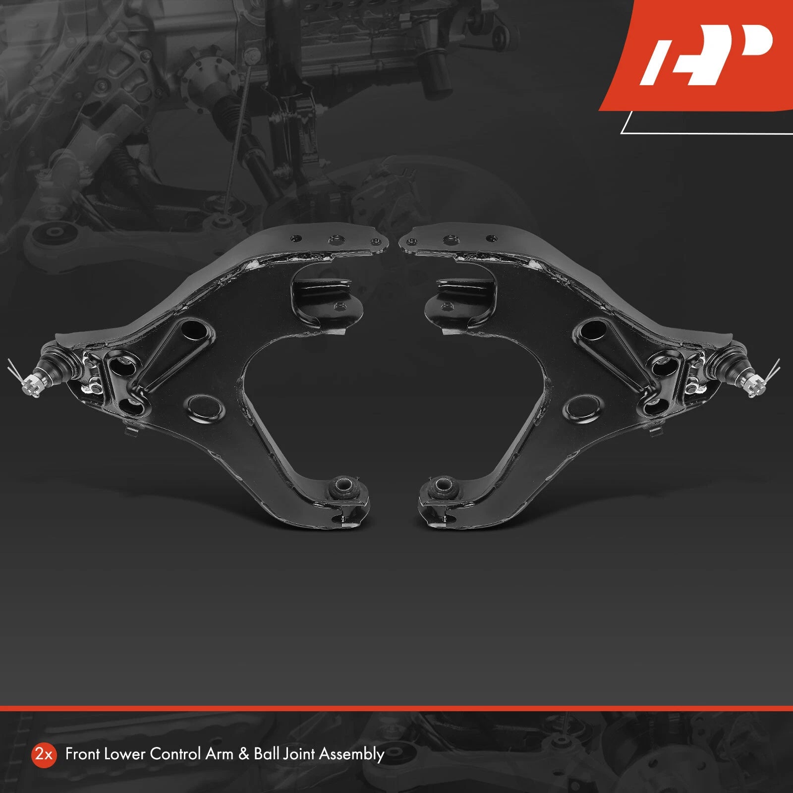 2X Front Lower Control Arm with Ball Joint for Mitsubishi Montero Sport