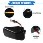 1 Pair LED Side Marker Turn Signal Light for Honda S2000 (2008–2009)