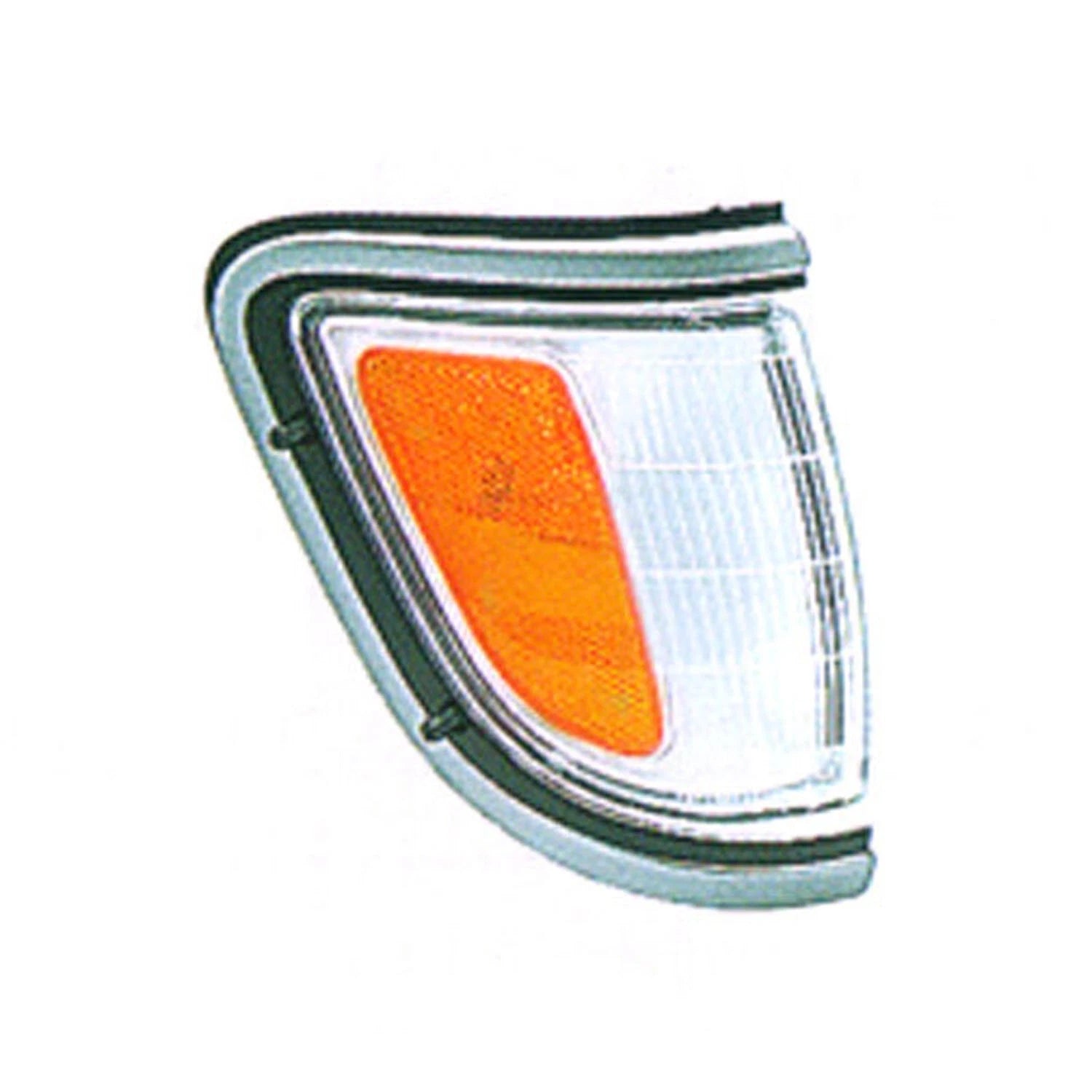Replacement Black Passenger Side Front Parking Marker Light Assembly