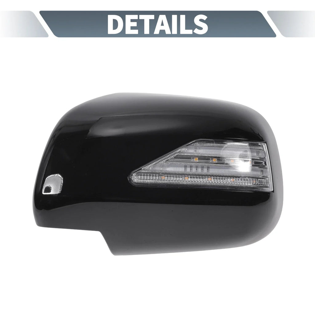 Rearview Mirror Cover Overlay Gloss Black for Lexus RX330 RX300 (2003)
