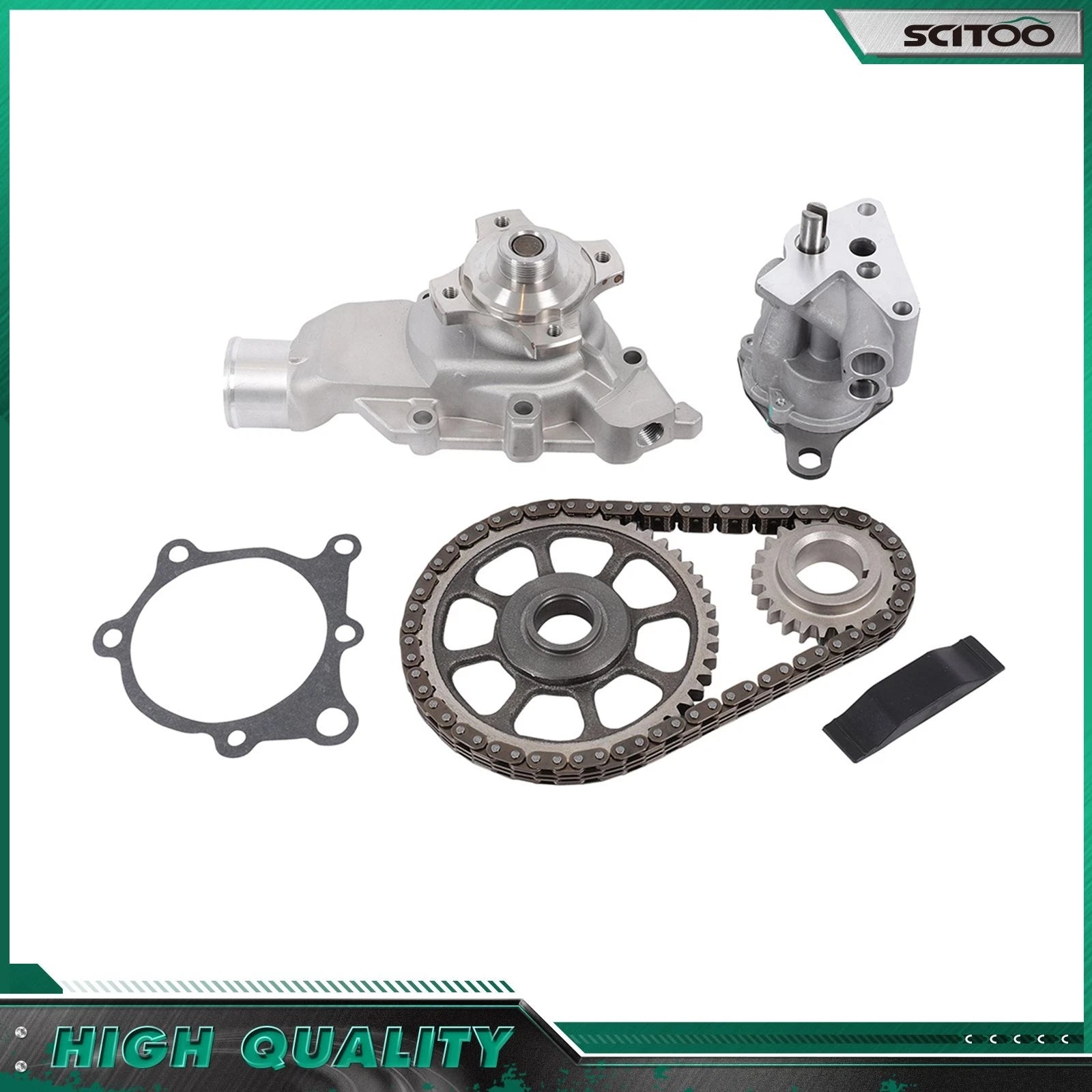 Timing Chain Kit & Water Pump for Jeep Grand Cherokee/Wrangler (1999–2006)