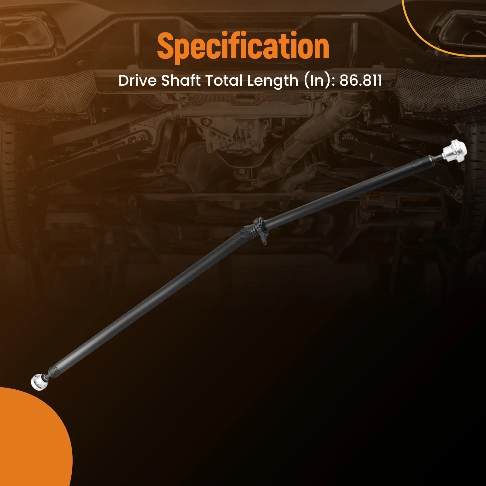 Rear Driveshaft Assembly for Volvo XC90 (2008-2011) AWD