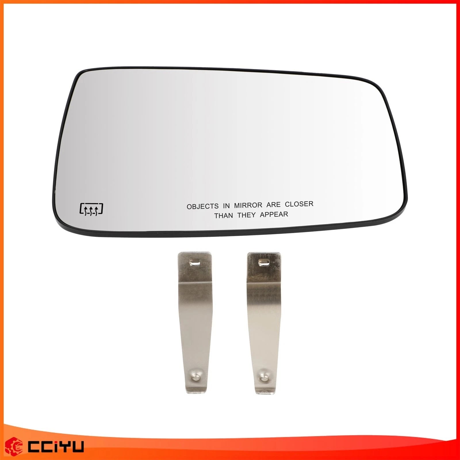 Heated Passenger Side Mirror Glass for Ram 1500 (2009–2018)