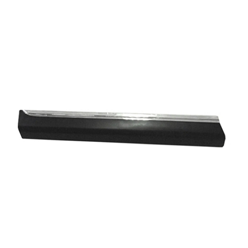 Replacement Black Chrome Plastic Front Driver Side Door Molding for Toyota