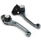 Dirt Clutch Brake Levers  GREY for Kawasaki KX450F (2006-2012)
