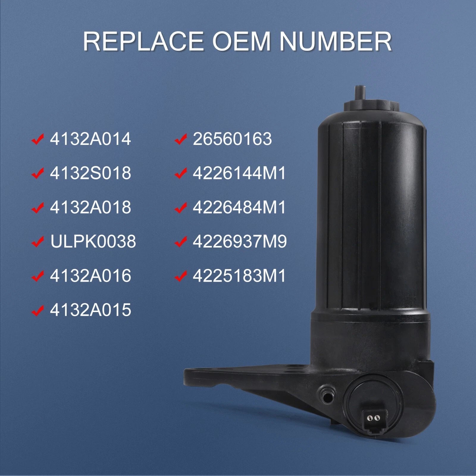 Diesel Fuel Pump Separator for Perkins