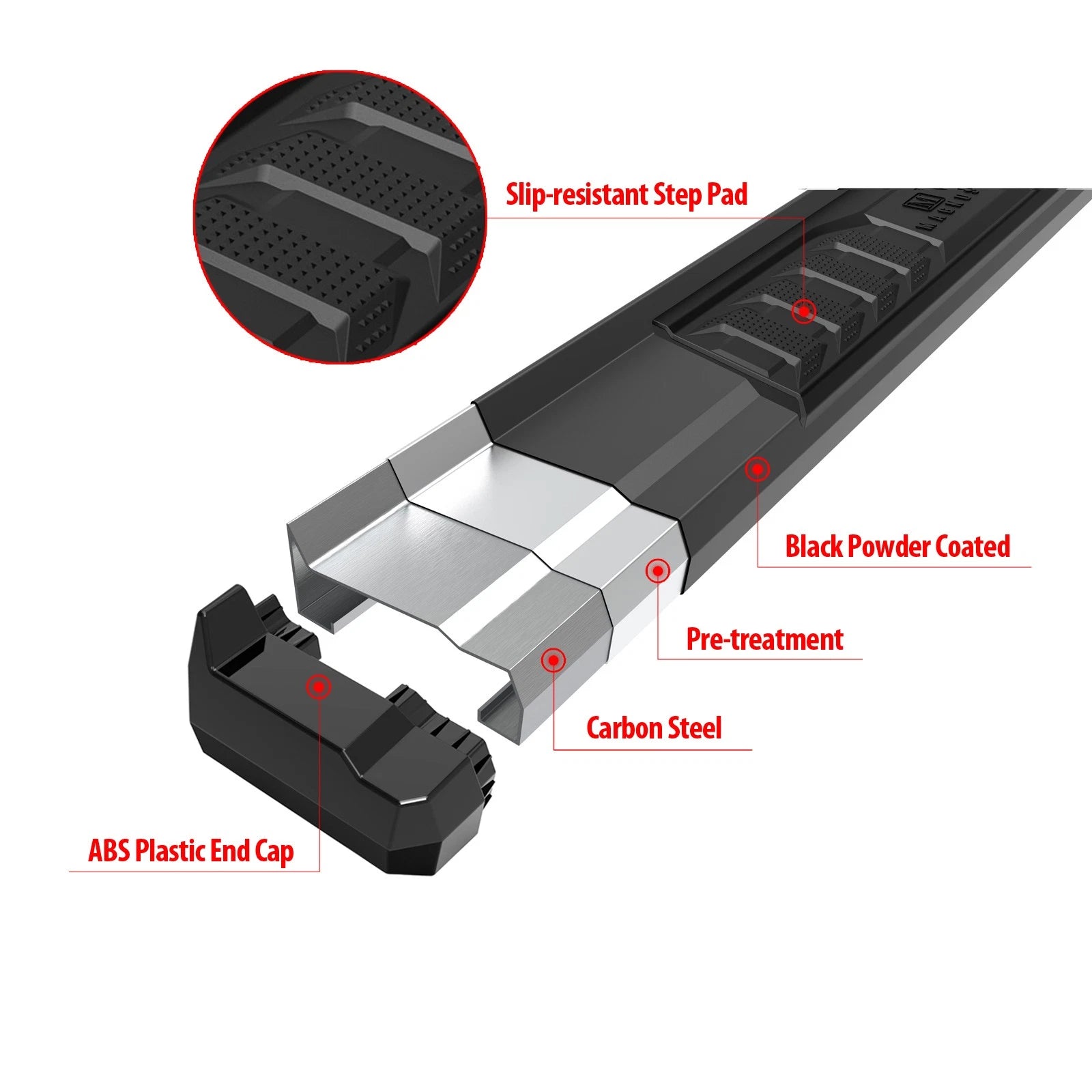 Nerf Bar Running Boards for Toyota Tundra Double Cab (2022-2026)