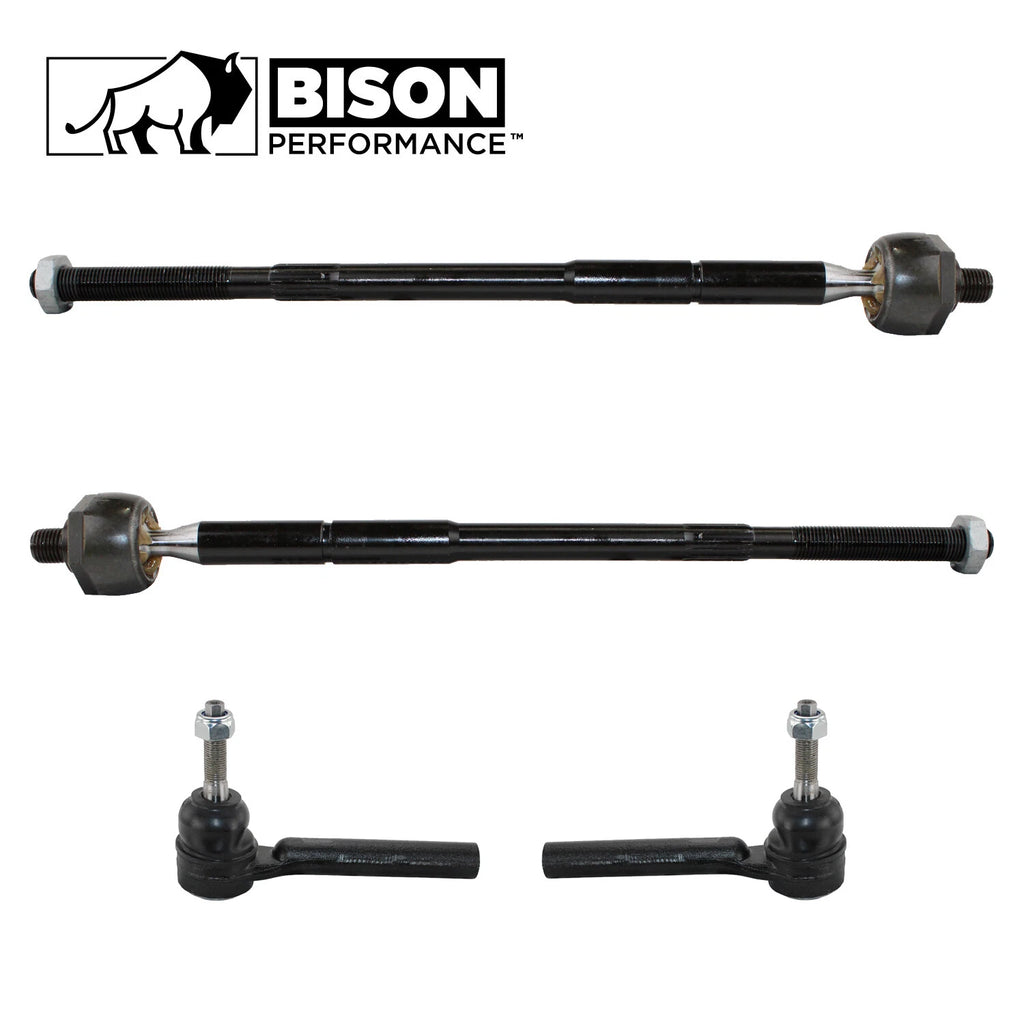 4pc Inner Outer Steering Tie Rod Ends Kit for Chrysler Dodge VW