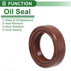 Set of 5 Oil Seal Rotary Shaft Seal FKM Rubber 18x25x7mm