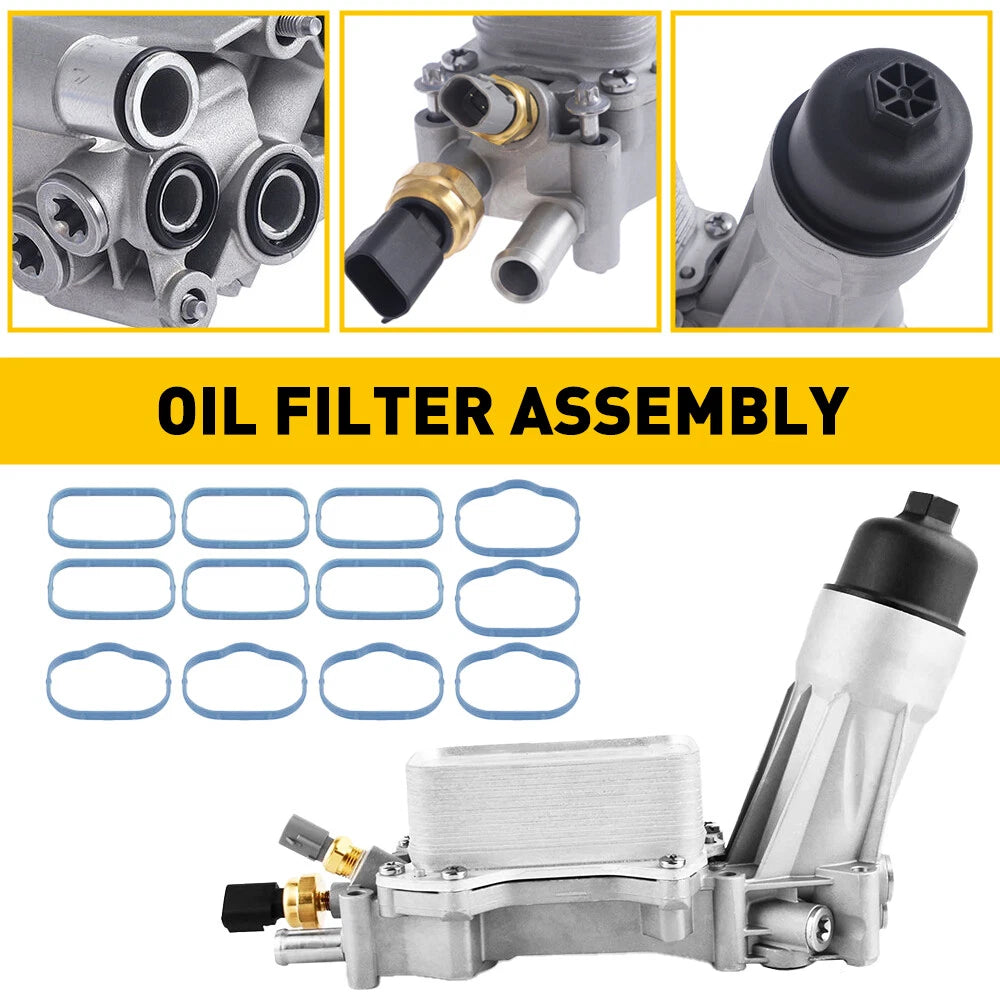 Engine Oil Cooler Filter Housing for Dodge Jeep Chrysler Ram 3.6L (2011–2016)
