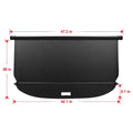 Retractable Cargo Cover for Subaru Crosstrek (2018–2023)