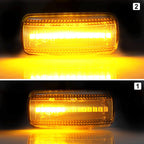 1 Pair LED Side Indicator Repeater Light for Dodge Ram 3500 