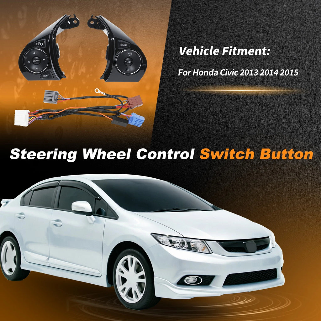 Steering Wheel Cruise Audio Control Switch 35880TR6A02 for Honda Civic (2013–2015)