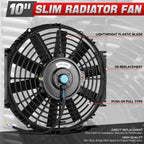 Aluminum Radiator + 10" Black Fans for Altezza IS300 XE10 (MT)
