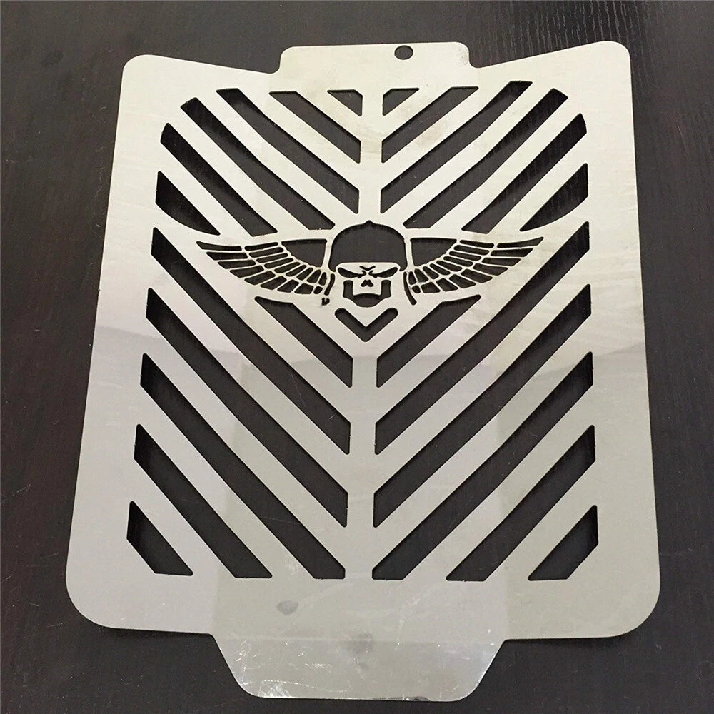 Skull Wing Radiator Grille Guard for Suzuki Boulevard M109 (2006–2013)