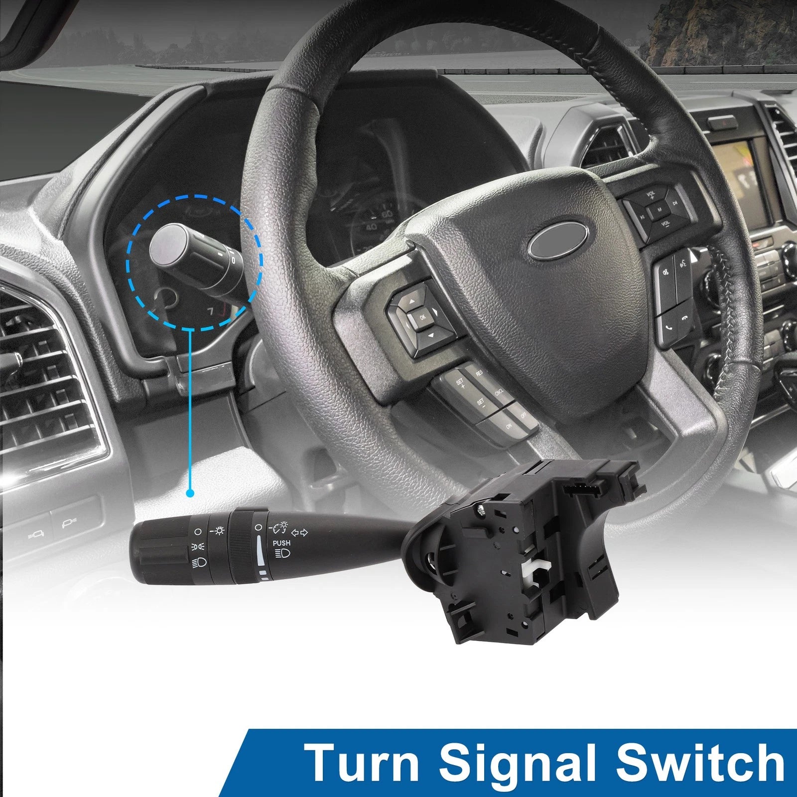 Turn Signal Switch Lever No. 5183952AD for Dodge Avenger Journey (2008–2014)
