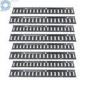 Set of 8 E Track Rails for Enclosed Trailer (3')