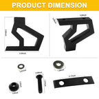 Hi-Lift Jack Mounting Bracket for Jeep Wrangler JK (2007–2018)