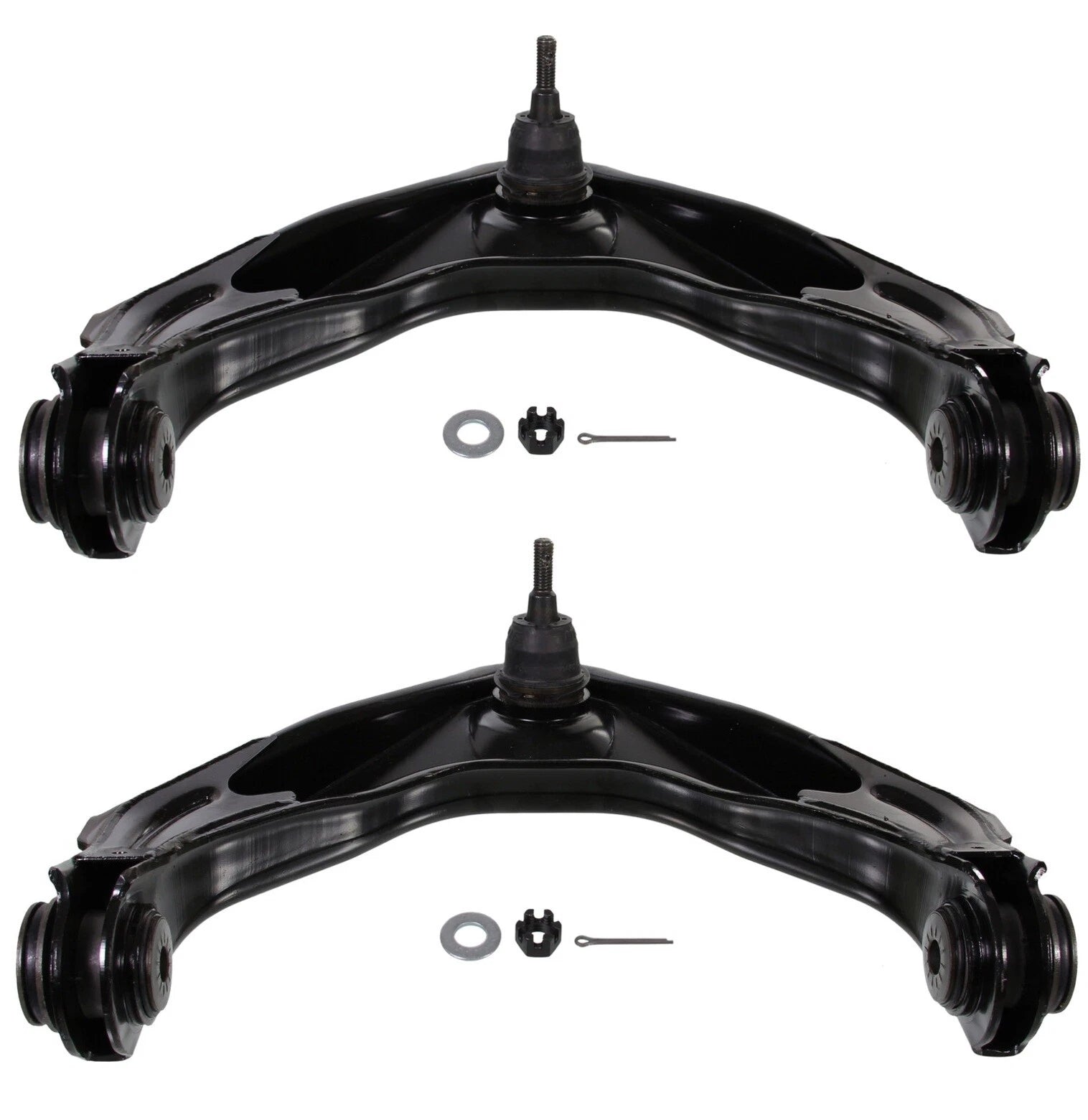 Set of 2 Front Upper Control Arm Ball Joint Assemblies for Sierra Yukon H2 (2003–2006)