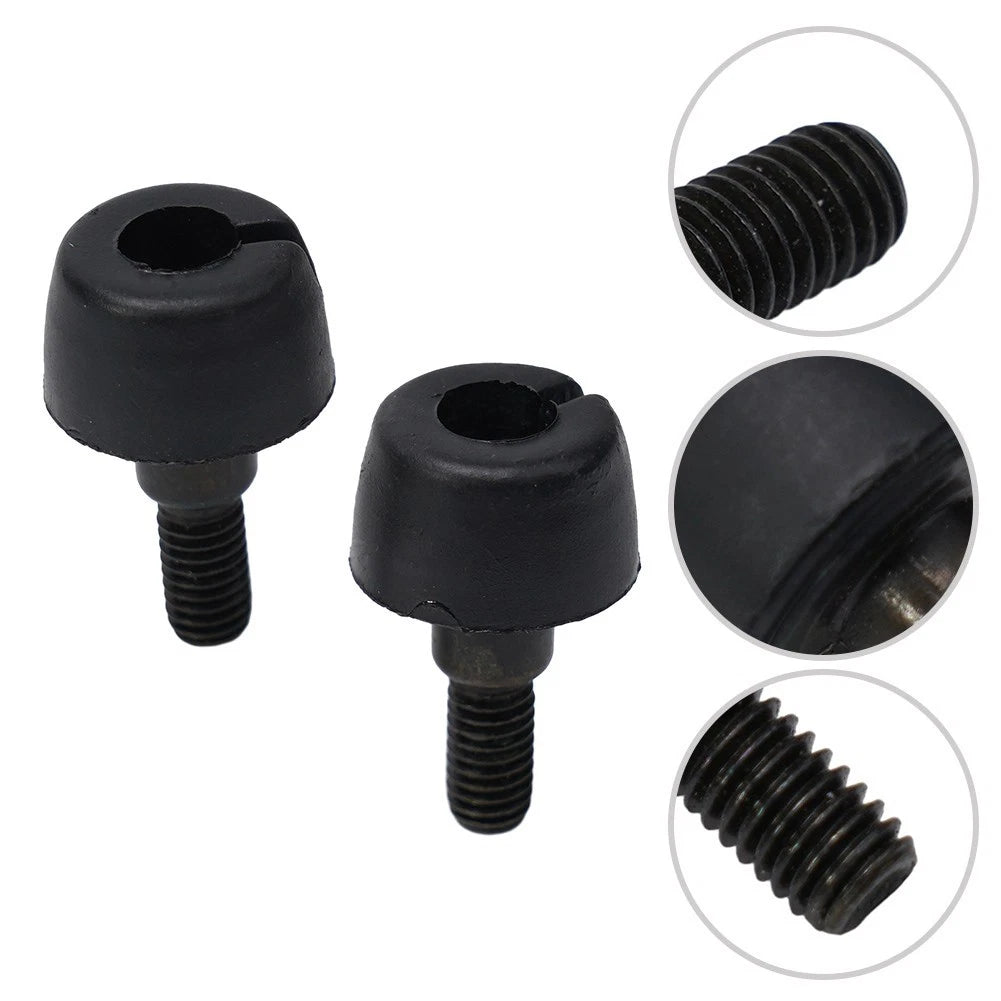 2X Rubber Hood Bumper Stop Screw Caps for Toyota