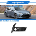 Front Right Fog Light Grill No. 8148102780 for Toyota Corolla (2017–2019)