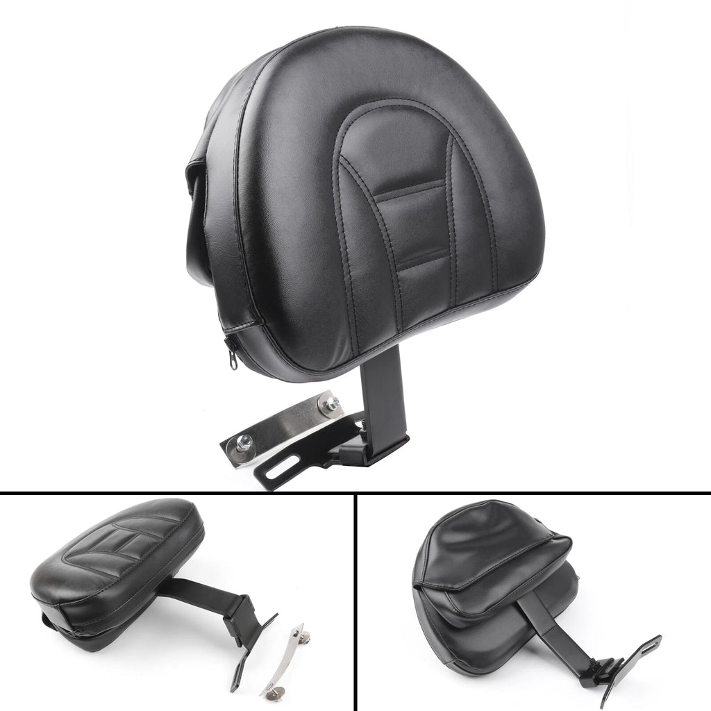 Adjustable Backrest Pad for Harley Fatboy Heritage Softail (2007–2019)