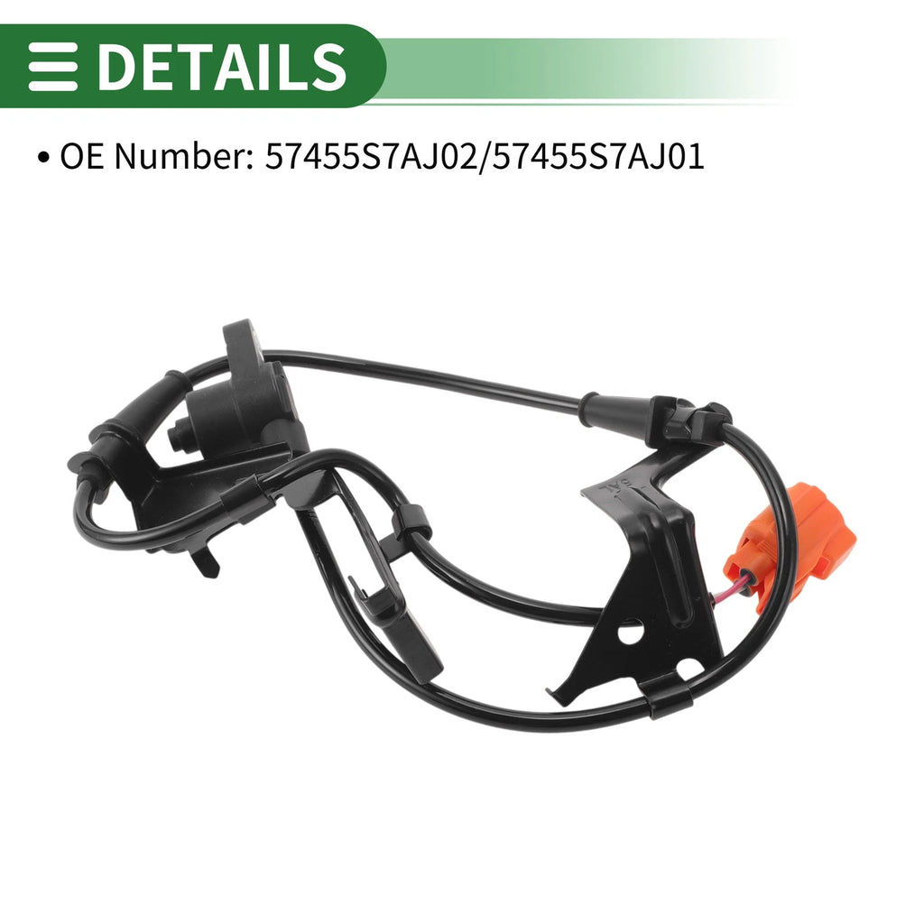 ABS Wheel Speed Sensor No. 57455S7AJ02 for Honda Stream (2002–2005)