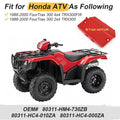 Battery Cover for Honda FourTrax TRX300 TRX300FW (80311-HM4-A10ZA)