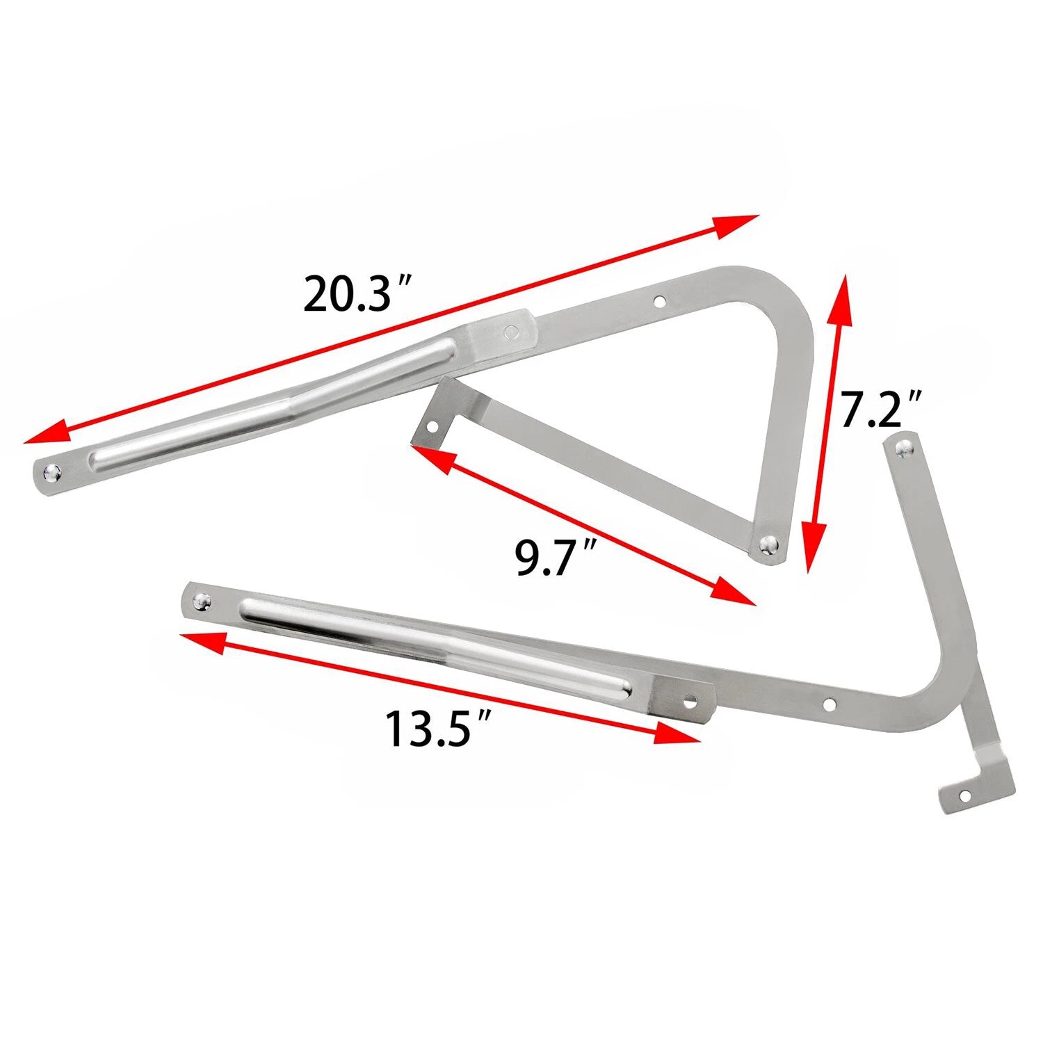 Pair of Spreader Hinge Arms for Werner 55-1 (2006 and Older)