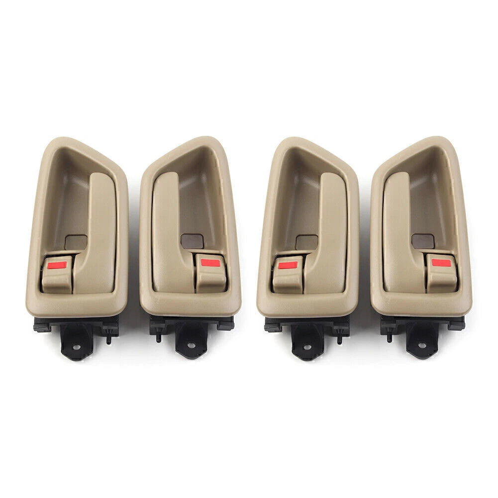 Set of 4 Interior Rear Right Side Door Handles for Toyota Camry (1997–2001)