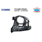 Front Driver Side Bumper Mounting Bracket for 2014-2021 Toyota Tundra 4WD