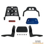 Passenger Backrests Luggage Rack Sissy Bar for Harley Road King (2014-2022)