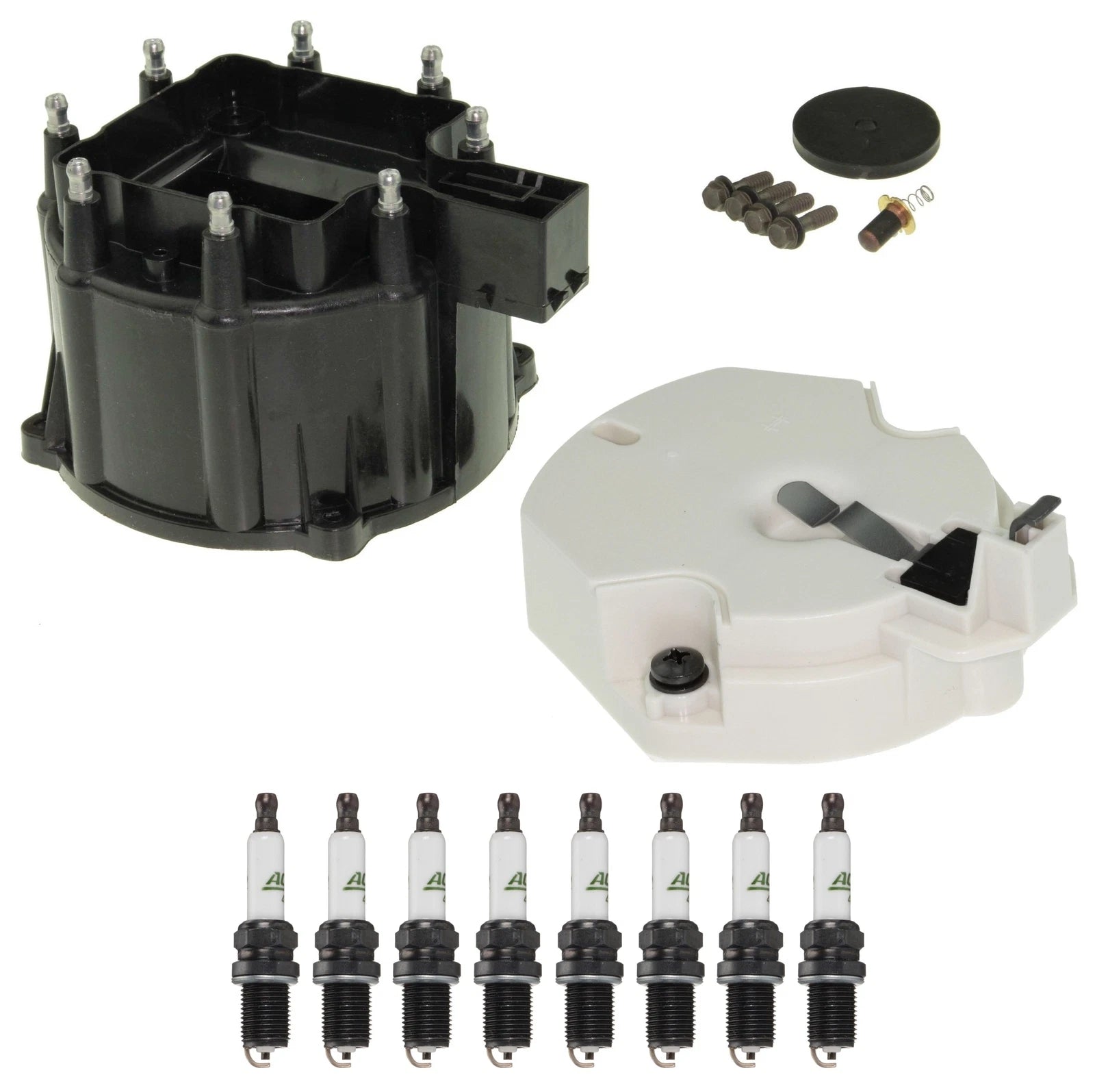Distributor Rotor Cap & Spark Plugs Kit ACDelco for Corvette 5.7L (1997–2004)