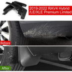 4x Front Rear Mud Flaps Splash Guards for Toyota RAV4 (2019-2023)