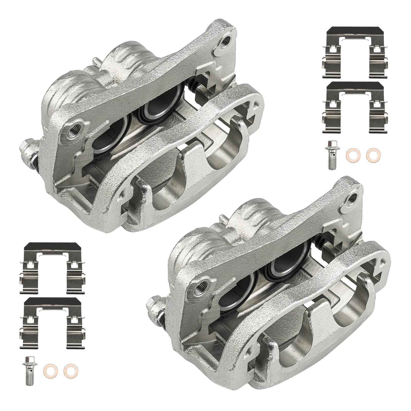 2x Brake Calipers Bracket for Subaru Impreza Legacy Saab 9-2X (2008–2011)