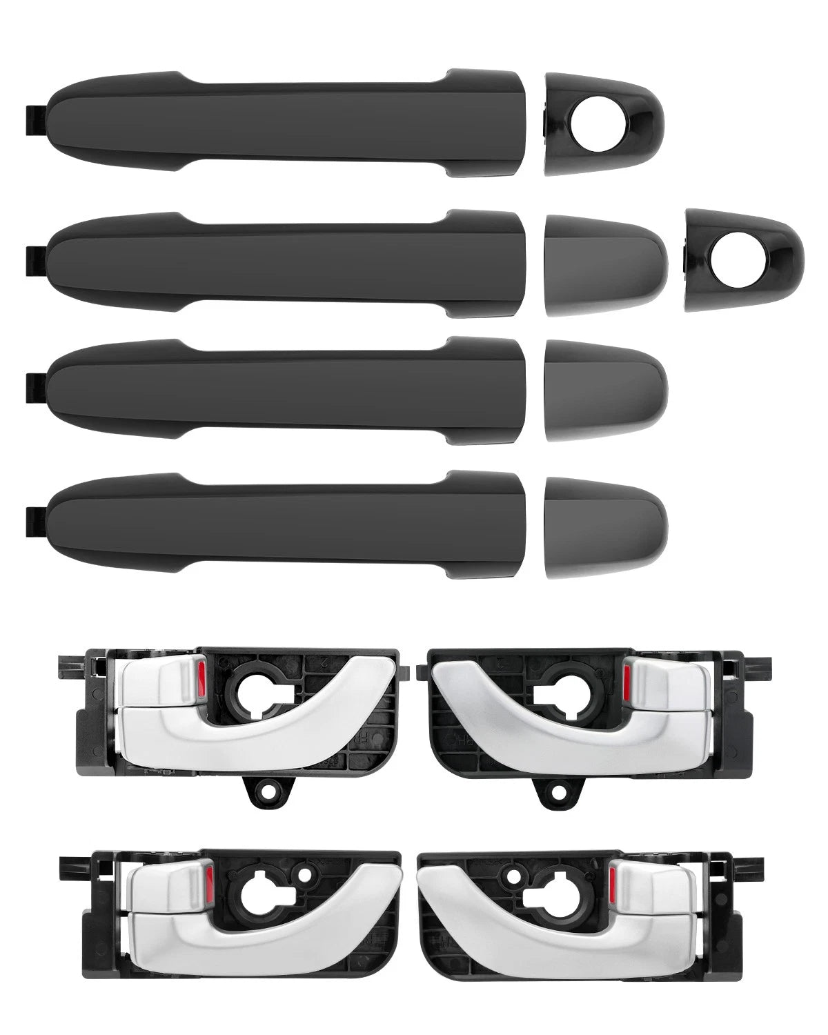 Outside Interior Door Handle Set for Hyundai Sonata (2006–2008) 826513K000