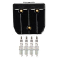 Set of 4 Bosch Ignition Coils & NGK Iridium IX Spark Plugs for Golf Jetta Accent