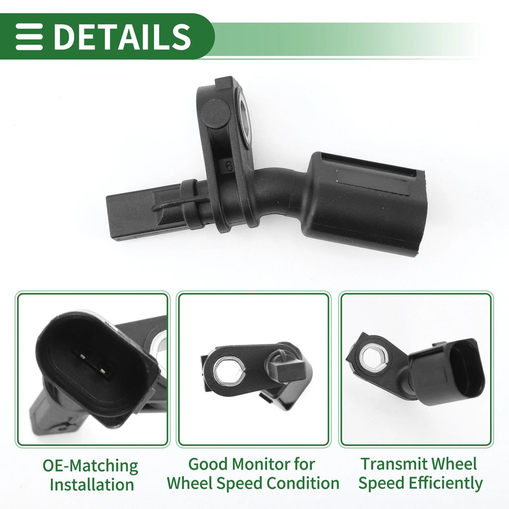 ABS Wheel Speed Sensor for Audi A1 A3 TT Q3 (No.WHT003861/WHT003861A)
