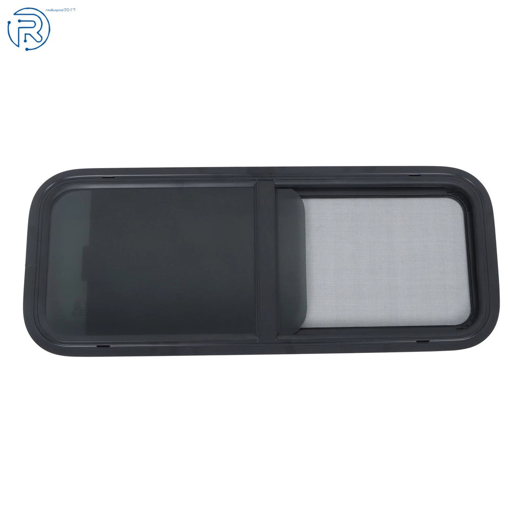Horizontal Slider RV Window with Screen for Cargo Trailer (36" x 15")