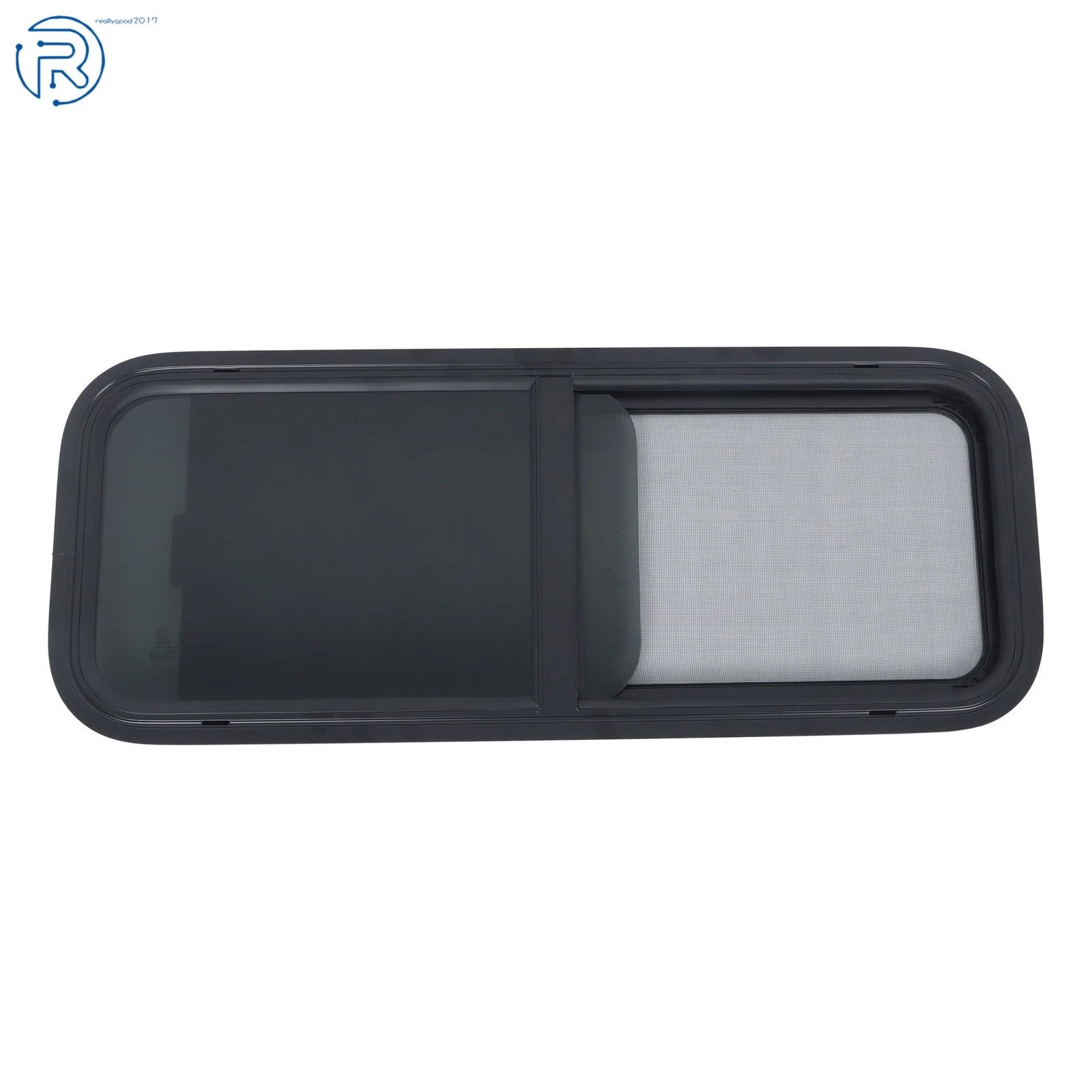 Horizontal Slider RV Window with Screen for Cargo Trailer (36" x 15")