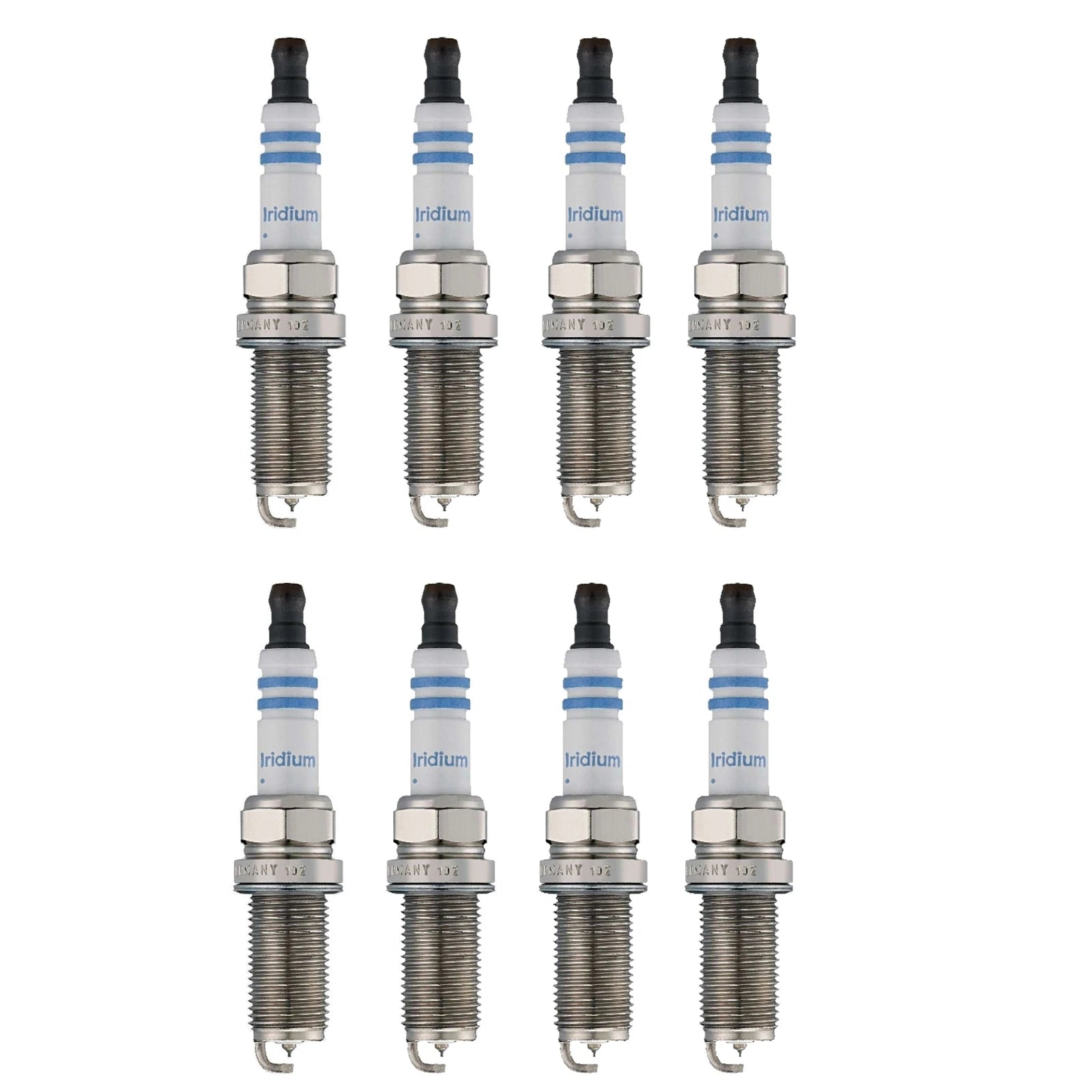 Set of 8 Bosch OE Double Iridium Spark Plugs for Infiniti Lexus Toyota